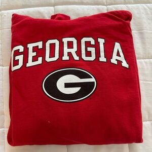 University of Georgia UGA Champion Sweatshirt Hoodie 3X